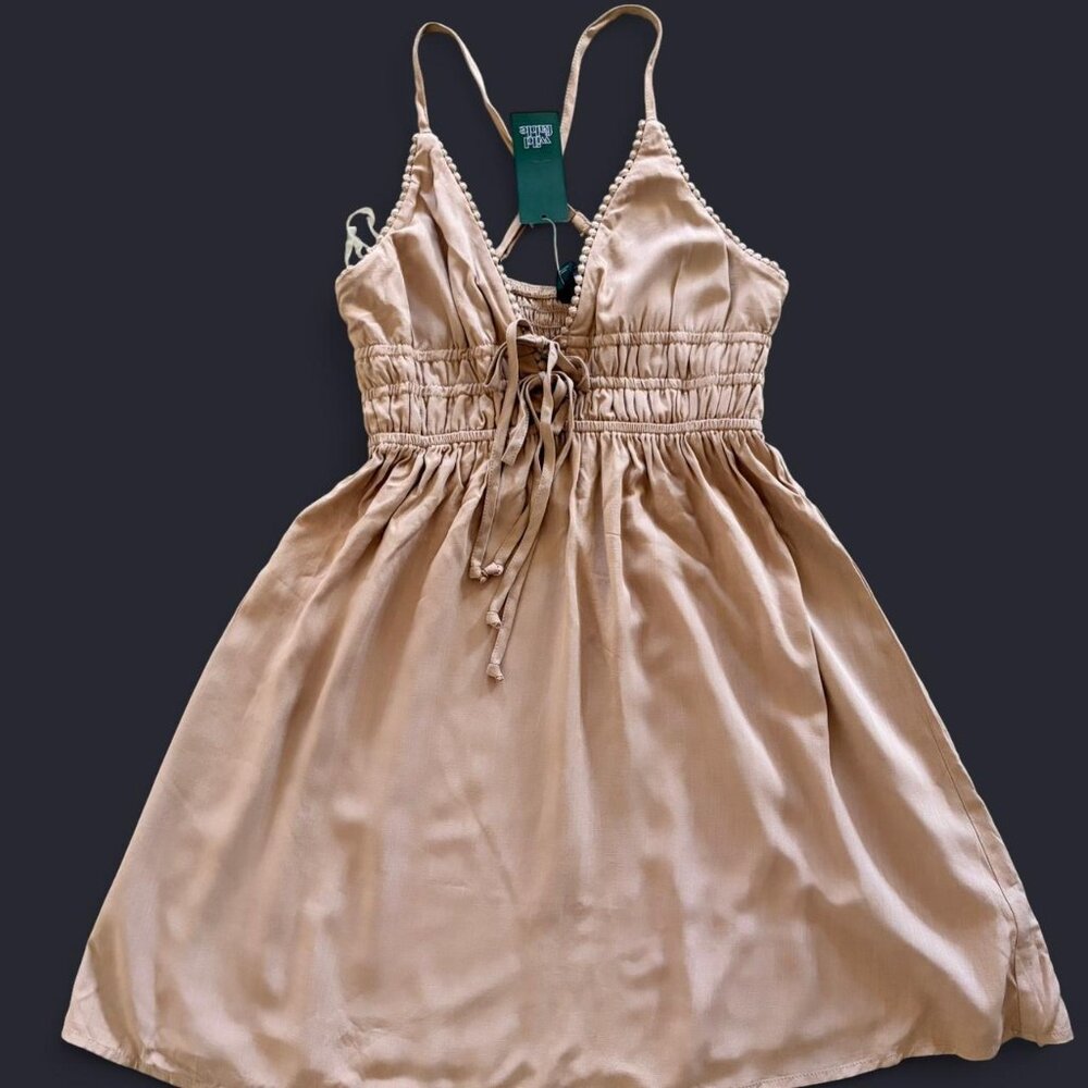 NWT Wild Fable Women's Tan Dress Size XS